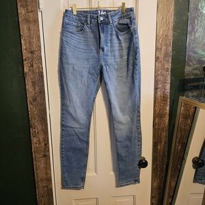 Women's Light Wash Slim Skinny High Rise Jeans